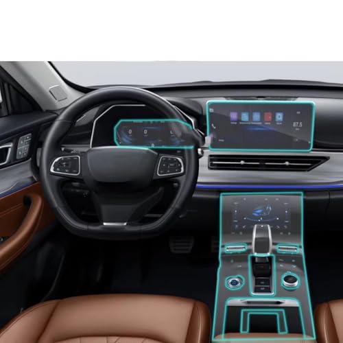 Film écran TPU Chery Tiggo 8 Gls anti-rayures pour compteurs et écrans auto 2022