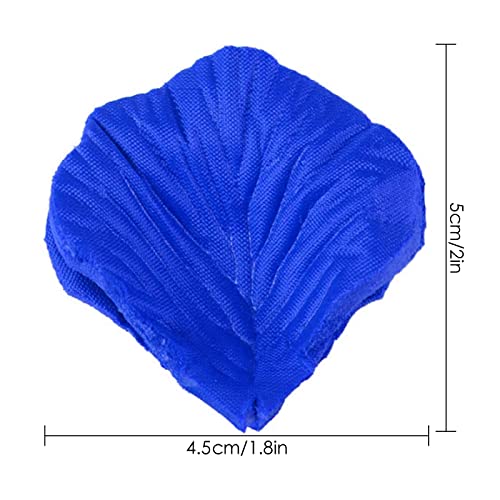 UUEMB 2000pcs Blue Silk Rose Petals for Bedroom Wedding Anniversary & Party Decoration, Dark Blue - Image 3