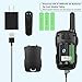 Wishouse Rechargeable Walkie Talkies for Kids with Charger 3X3000mAh Battery, Family 2 Way Radio Adult Cruise Ship, Outdoor Camping Hiking Fun Toys Birthday Xmas Gift for Girl Boy 3 Pack