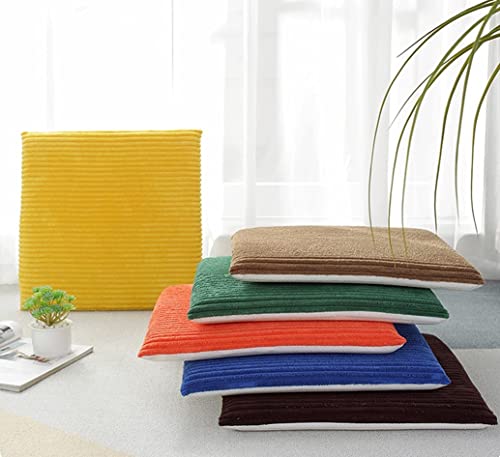 Cojín rectangular para silla de oficina y estudio con funda extraíble 3