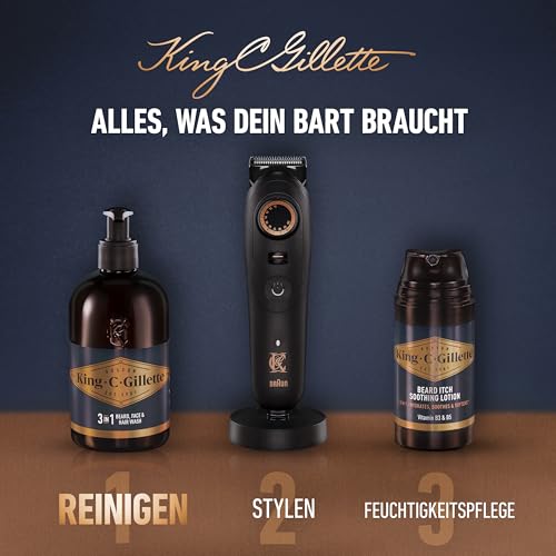 King C. Gillette Haarschampoo Herren für Bart Und Gesichts, 350ml – Ansicht 7