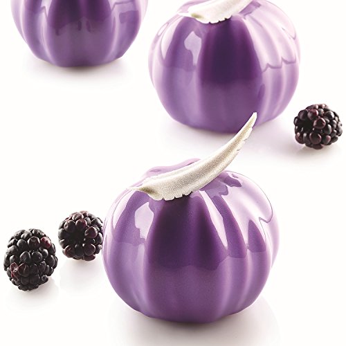 Silikomart "Bloom 120" Silicone Mold With 6 Cavities, Each 2.67 Inch Diameter X 2.04 Inch High #TOP1