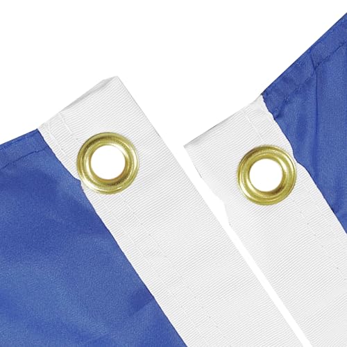 Image of AZ FLAG - Saint Vincent Flag - 3x5 Ft - 100D Polyester Vicentian Banner with Two Metal Grommets - Fade Resistant - Vivid Colors - 3' x 5' Feet - 150x90 Cm