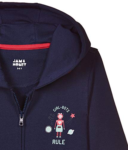 Image of Amazon Brand - Jam & Honey Girls Winter Sweatshirt