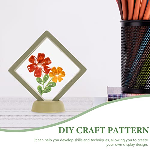 Coheali Storage Boxes Decorative 1 Set Of Diy Paper Quilling Kit Crafts Making Paper Quilling Making Material Scrapbook Kit #TOP7