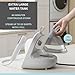 SALAV DuoPress Smart Deluxe Steam Station, Garment Steamer & Iron, 6ft Extra-Long Hose, Auto-Off Safety, Digital Display, 7 Steam Levels, 1.1L Water Tank, Dry Iron Mode & Steam Burst