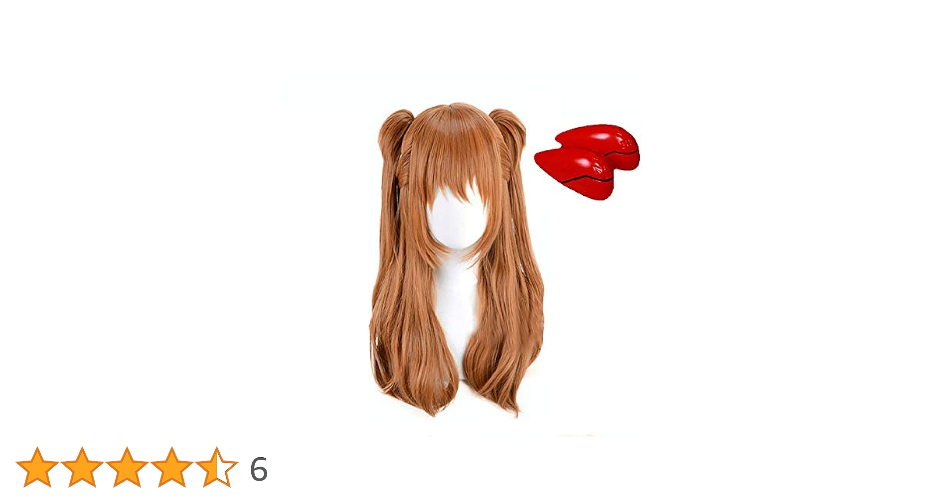 【現品　即購入可】EVA 明日香アスカコスプレウィッグセット済み Amazon.co.jp: 新世紀エヴァンゲリオン アスカ コスプレ衣装