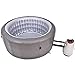 Produktbild CANADIAN SPA CO. Grand Rapids Whirlpool Outdoor 4 Personen mit Badezusatz, Ø 175 cm x 74 cm, rund, Whirlpool aufblasbar mit 110 Hydrotherapie-Düsen und Heizdecke