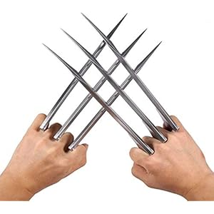 2 stuks Halloween Kerstmis Cosplay Wolverine Claws Toys wolfspoot Blade Logan Costume Masquerade Prop Accessoire voor…
