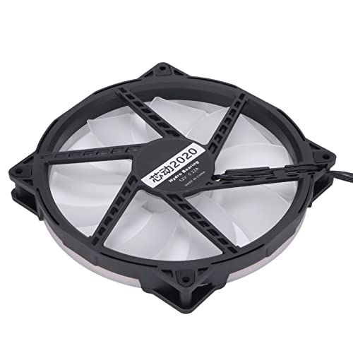 Ventilador de PC 200mm silencioso para jugar de noche sin interrupciones 2