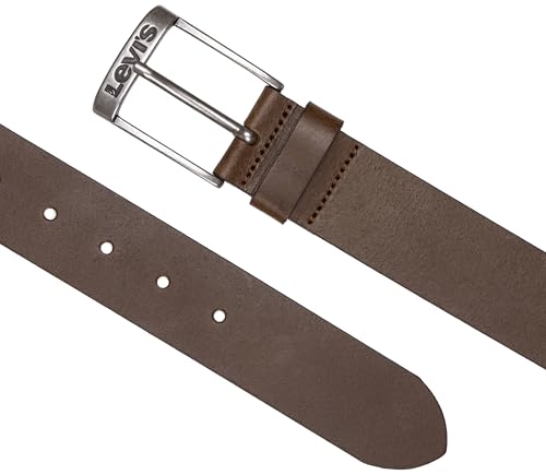 Levi's Herren New Duncan Gürtel, Braun (Dark Brown), 60 (Herstellergröße: 75) – Ansicht 2