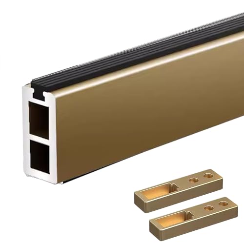 Barra de armario de metal cuadrado LWX soporte estructural para boutiques y vestidores 2