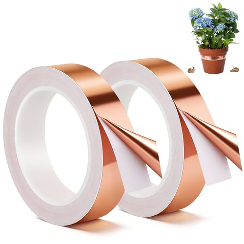 Mysora Copper Slug Tape for Pots and Garden Edges