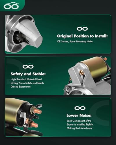 Image of SCITOO Starters New Fit for Nissan Frontier Pickup Xterra 2002 2003 2004 3.3L 17859