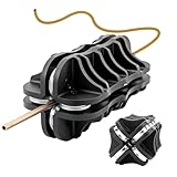 Otufan Brake Line Straightening Tool, Tubing Straightener, Handheld 3/16' 3/8' 1/4' O.D. Bender for Brake Line Aluminum, Steel, Brass Coils (3/8Inch)