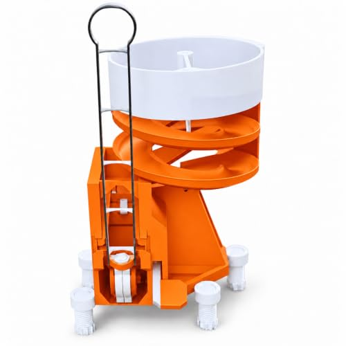 Golf Ball Dispenser, 24 Ball Auto Re-Loader for Driving Range Practice, Orange
