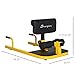Soozier 3-in-1 Padded Push Up Sit Up Deep Sissy Squat Machine Home Gym Fitness Equipment, Yellow