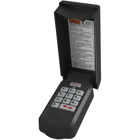 for GK-R Garage Door Opener Keypad, Compatible with All Genie Intellicode and Overhead Garage Door Openers, Replace 37332R, GK-BX, OKP-BX, GWKP, GWK-IC, ACSDG, ACSDA1, ACSD1G, B8QACSDA etc. (Black) Cover