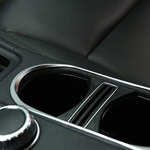 Cubierta Portavasos ABS Cromada para Mercedes Benz miniatura 5