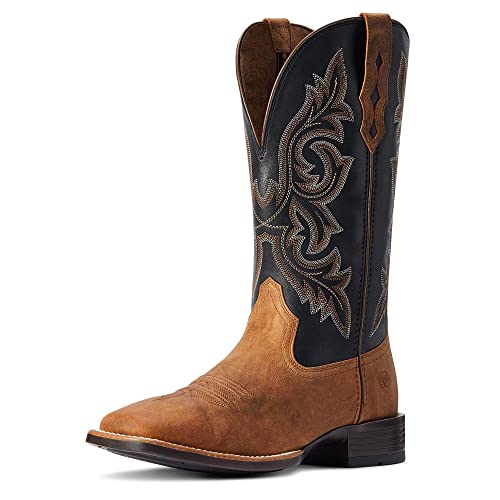 Image of ARIAT Men's Drover Ultra Sorrel Crunch 13in. Limousine Black Top