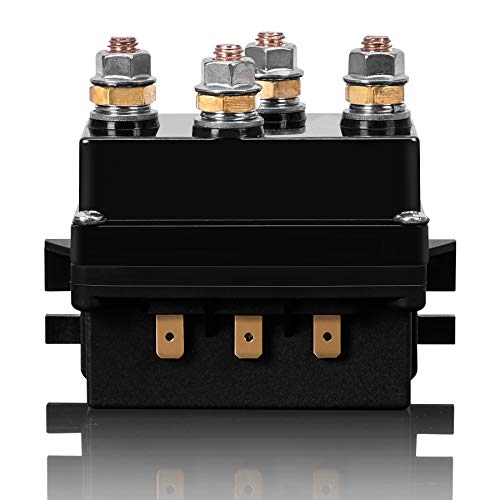 Bigtur 500A 12V Winch Relay Solenoid Replacement Contactor For 8000-15000Lb Atv Utv Truck 4Wd 4X4 Winch #TOP2