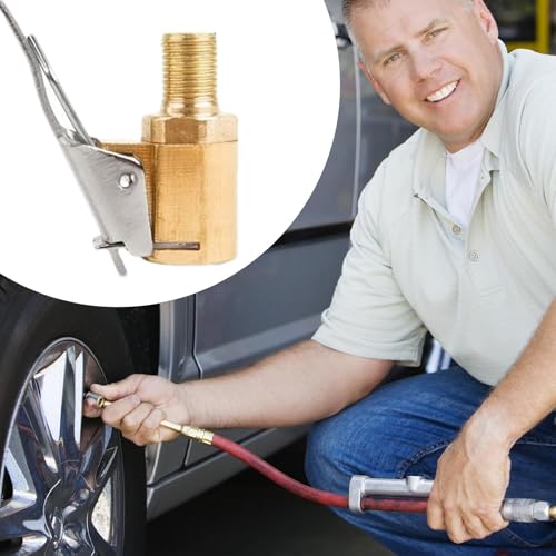 Mandril de ar do pneu, mandril do inflador de pneus | Bocal inflador de pneus de cobre,Inflador port