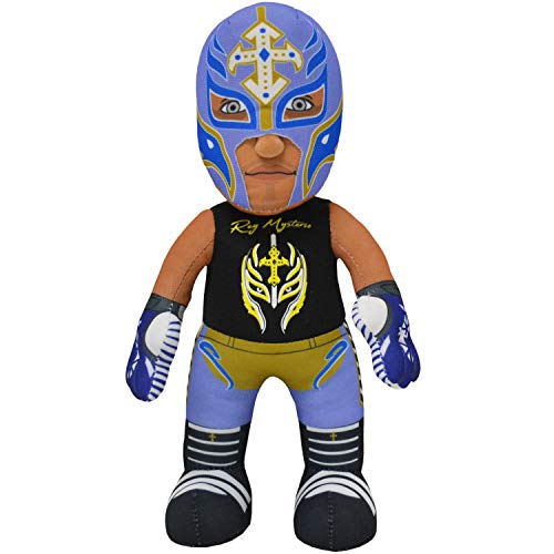 Bleacher Creatures WWE Rey Mysterio 10" Plush Figure- A Wrestling Legend for Play or Display