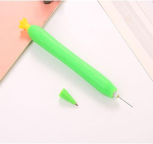 Miniatura 5 de Lápices mecánicos Kawaii, bolígrafos retráctiles de prensa creativos, bolígrafos automáticos creativos, suministros de escritura de papelería