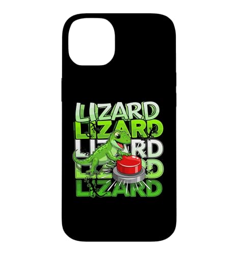Funny Lizard Button Meme Weirdcore Animal �X�}�z�P�[�X iPhone 14 Plus �p
