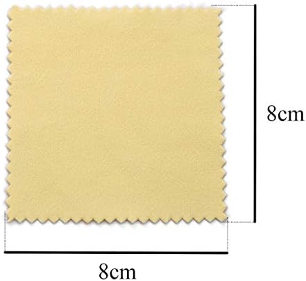 Dalaran Jewelry Cleaning Cloth Polishing Cloth for Sterling Silver Gold Platinum