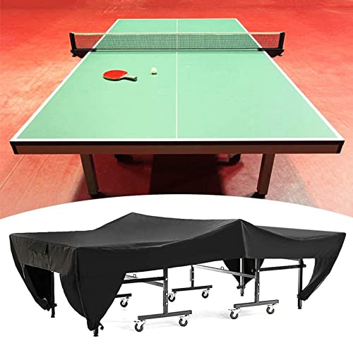 Housse table ping-pong extérieur intérieur bâche résistante eau intempéries 280cm - 6
