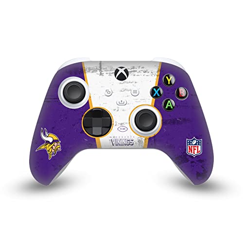 Ensemble de skins Xbox Series X anti-rayures motif Minnesota Vikings