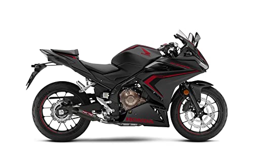 Coffman's Shorty Slip On Exhaust Muffler For Honda Cbr500R Cbr 500-R (2013-2023) Sportbike With Red Tip #TOP5