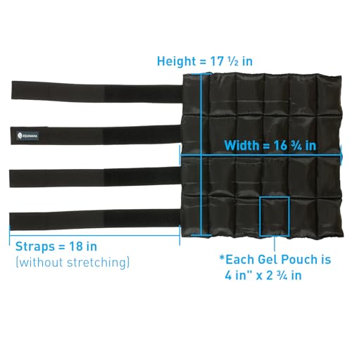 Image of Equinavia Cool Relief Therapy Equine Ice Boots for Horses-Gel Cooling Wraps | Reusable Horse Ice Boots, Soothing Ice Wraps for Horses Recovery Cool Gel for Tendons and Ligaments Soreness After Exercise