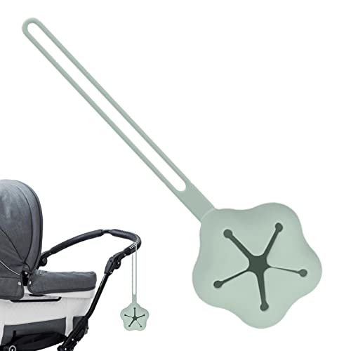 Porta chupeta de silicone | Caso de chupeta de bebê em forma de pentagrama se encaixa em chupetas e