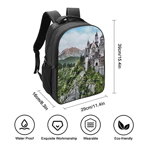Sac à dos d'école enfants grand volume 40cm avec motif 3D et bretelles confort