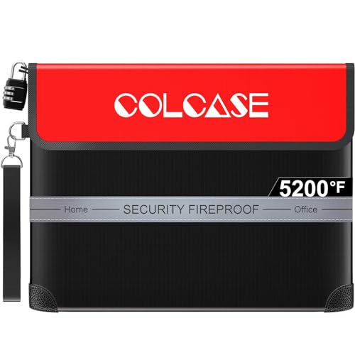Colcase MONEYBAG001 Fireproof Document Bag cover
