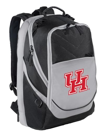 Image of Broad Bay University of Houston Backpack | Official UH Cougars Logo, Padded Laptop Computer Section, Premium 600D Nylon Fabric