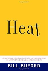 book cover- heat by bill buford