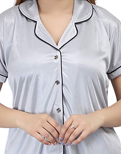 Image of Seema IMPEX Women's Satin Night Suit /Night WEAR