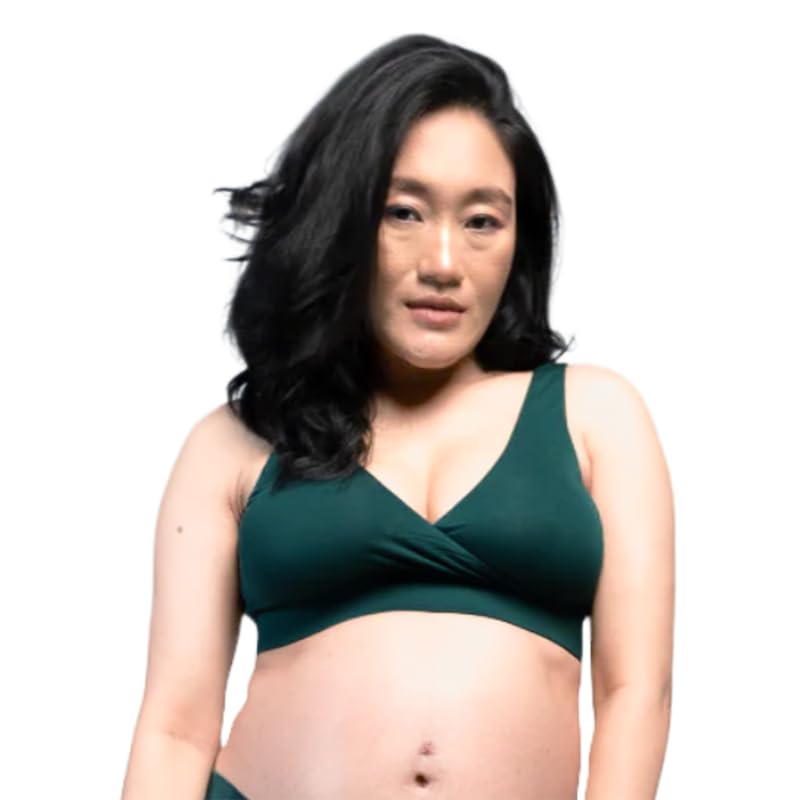 Image of &Circus Maternity Bra | Nursing Bra for Women | Pull Down Feeding Bra | Non Padded Bra for Women Slip On | Tencel Micromodal