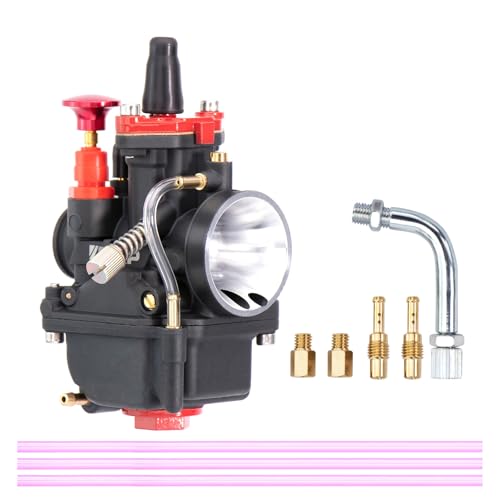 Carburateur de moto noir à ajustement de précision 17 mm pour stopper la surconsommation