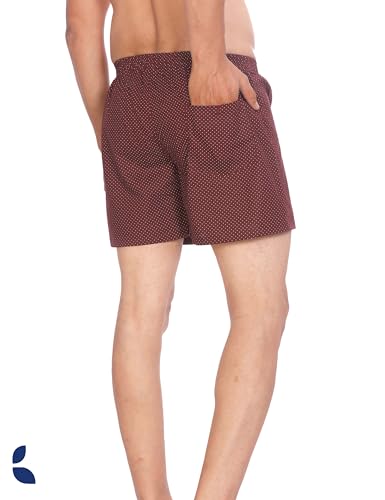 Image of Cotton Boxer Shorts for Men, Breathable, Comfortable & Lightweight (Pack of 2)