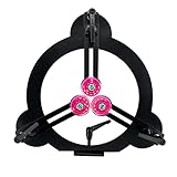 Soporte estable ajustable de 3 puntos para torneado de madera para columpio de torno de 12 pulgadas, estilo abierto