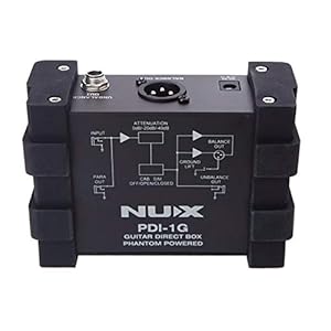 Hellery 1pc professionele PDI-1G gitaar directe fantoomdoos voor opname