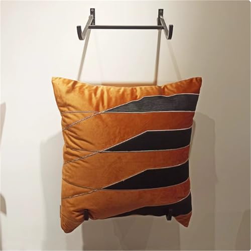 Soporte negro de cojines para decorar dormitorios y salas 6