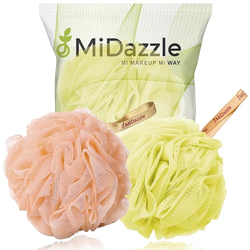 Éponge exfoliante en luffa Midazzle pour retrouver une peau douce sans irritation