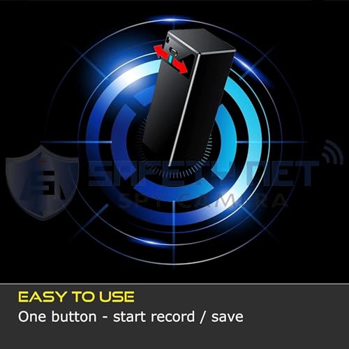 Image of SAFETYNET Voice Recorder Collection | USB, Pen, Keychain & Locket Style Recorders | 8GB-64GB | Compact & Portable Digital Audio Recorder (Model Number-6)