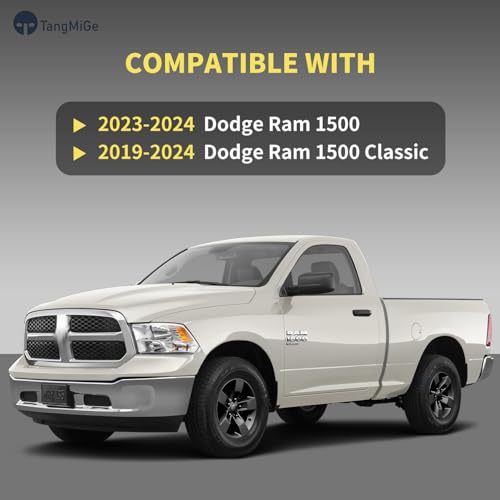 TangMiGe 4-Pack Wheel Skins Compatible with Dodge Ram 1500 2013-2018, 1500 Classic 2019-2024; 17 inch 17" Alloy Wheel, Wheel Covers by TangMiGe - Used condition - Image 2