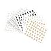 Produktbild FiedFikt Nail Art Aufkleber Buchstaben Reflexionen DIY Nail Art Aufkleber Klebeband Nagelfolien Kunst Aufkleber Nagelspitze Dekoration Nail Art Aufkleber Abziehbilder (10PCS)